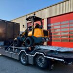 Giant aflevering met truck