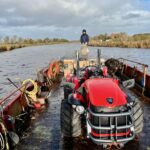 Carraro wordt afgeleverd met de boot