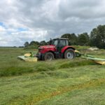 Krone triple maaier combinatie in actie